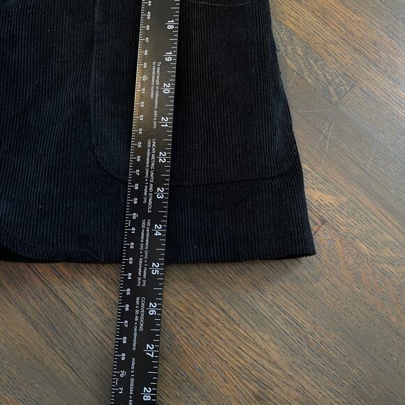 Vintage Kathy Davis Black Corduroy Blazer Women’s 10 Button Front Jacket Lined - Picture 13 of 13